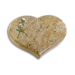 Grabstein Coeur/Kashmir Rose 8 (Color)