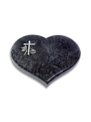 Grabstein Coeur/Orion Kreuz 1 (Alu)