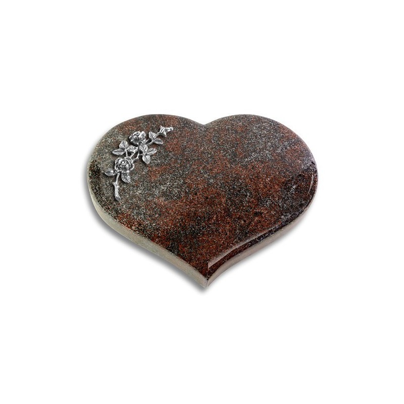 Grabstein Coeur/Paradiso Rose 5 (Alu)