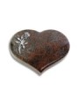 Grabstein Coeur/Paradiso Rose 6 (Alu)