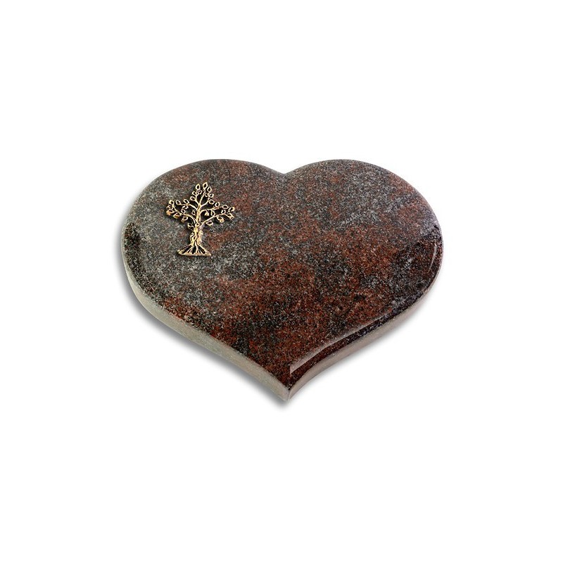 Grabstein Coeur/Paradiso Baum 2 (Bronze)