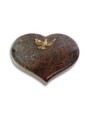 Grabstein Coeur/Paradiso Taube (Bronze)