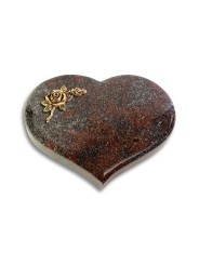 Grabstein Coeur/Paradiso Rose 1 (Bronze)