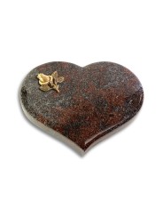Grabstein Coeur/Paradiso Rose 3 (Bronze)