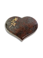 Grabstein Coeur/Paradiso Rose 8 (Bronze)