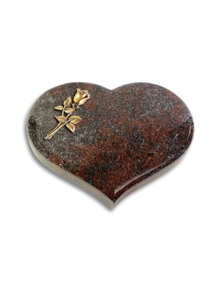 Grabstein Coeur/Paradiso Rose 8 (Bronze)