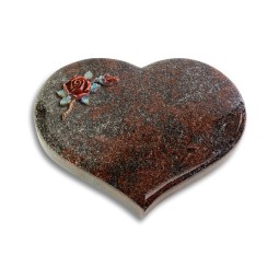 Grabstein Coeur/Paradiso Rose 1 (Color)