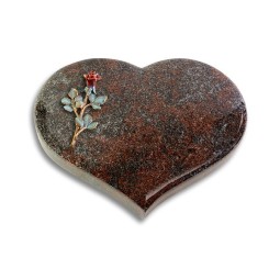 Grabstein Coeur/Paradiso Rose 7 (Color)