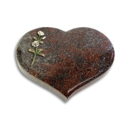 Grabstein Coeur/Paradiso Rose 8 (Color)