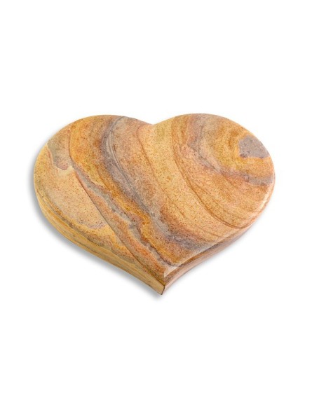 Grabstein Coeur/Rainbow (ohne Ornament)