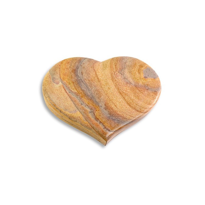 Grabstein Coeur/Rainbow (ohne Ornament)