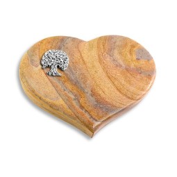 Grabstein Coeur/Rainbow Baum 3 (Alu)