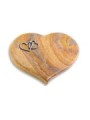 Grabstein Coeur/Rainbow Herzen (Alu)