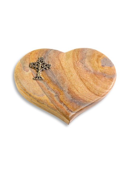Grabstein Coeur/Rainbow Baum 2 (Bronze)