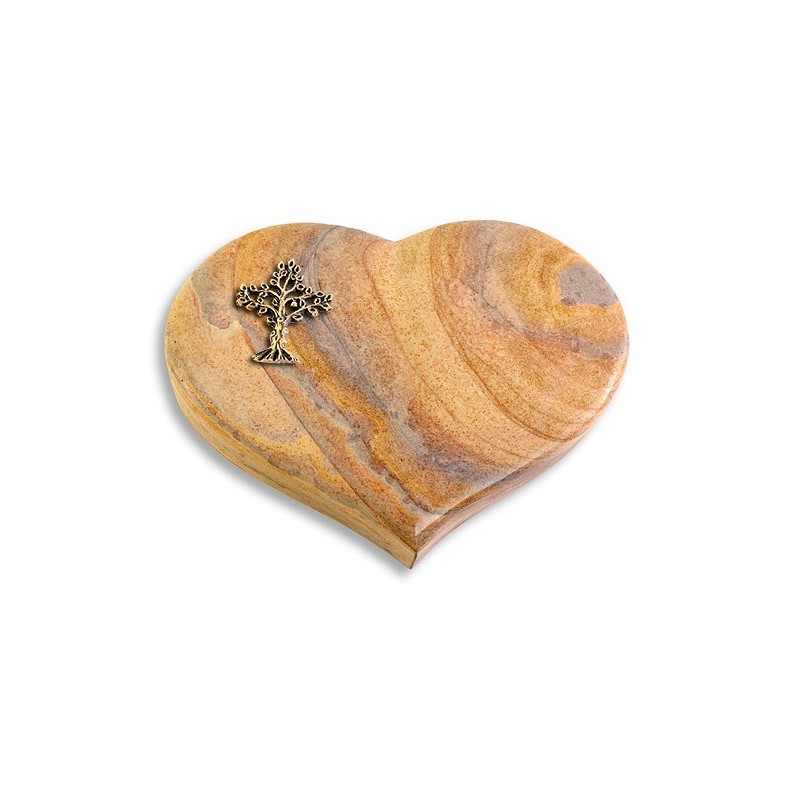 Grabstein Coeur/Rainbow Baum 2 (Bronze)