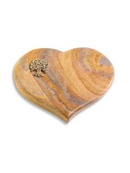Grabstein Coeur/Rainbow Baum 3 (Bronze)