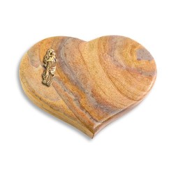 Grabstein Coeur/Rainbow Maria (Bronze)