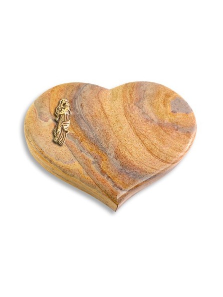 Grabstein Coeur/Rainbow Maria (Bronze)