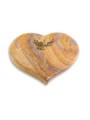Grabstein Coeur/Rainbow Taube (Bronze)