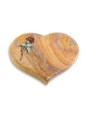 Grabstein Coeur/Rainbow Rose 2 (Color)