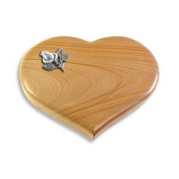 Grabstein Coeur/Woodland Rose 3 (Alu)