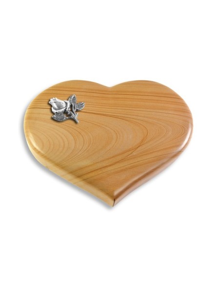 Grabstein Coeur/Woodland Rose 3 (Alu)