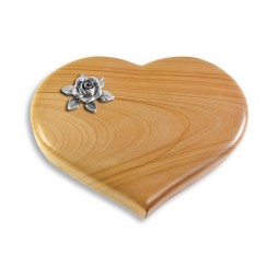 Grabstein Coeur/Woodland Rose 4 (Alu)