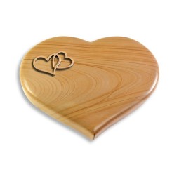 Grabstein Coeur/Woodland Herzen (Bronze)