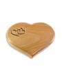 Grabstein Coeur/Woodland Herzen (Bronze)