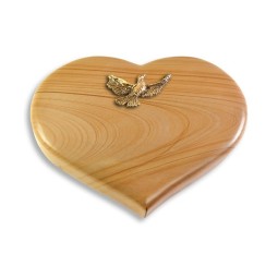 Grabstein Coeur/Woodland Taube (Bronze)