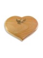 Grabstein Coeur/Woodland Taube (Bronze)