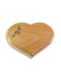 Grabstein Coeur/Woodland Rose 7 (Bronze)