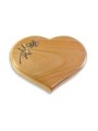 Grabstein Coeur/Woodland Rose 6 (Bronze)