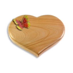 Grabstein Coeur/Woodland Papillon 2 (Color)