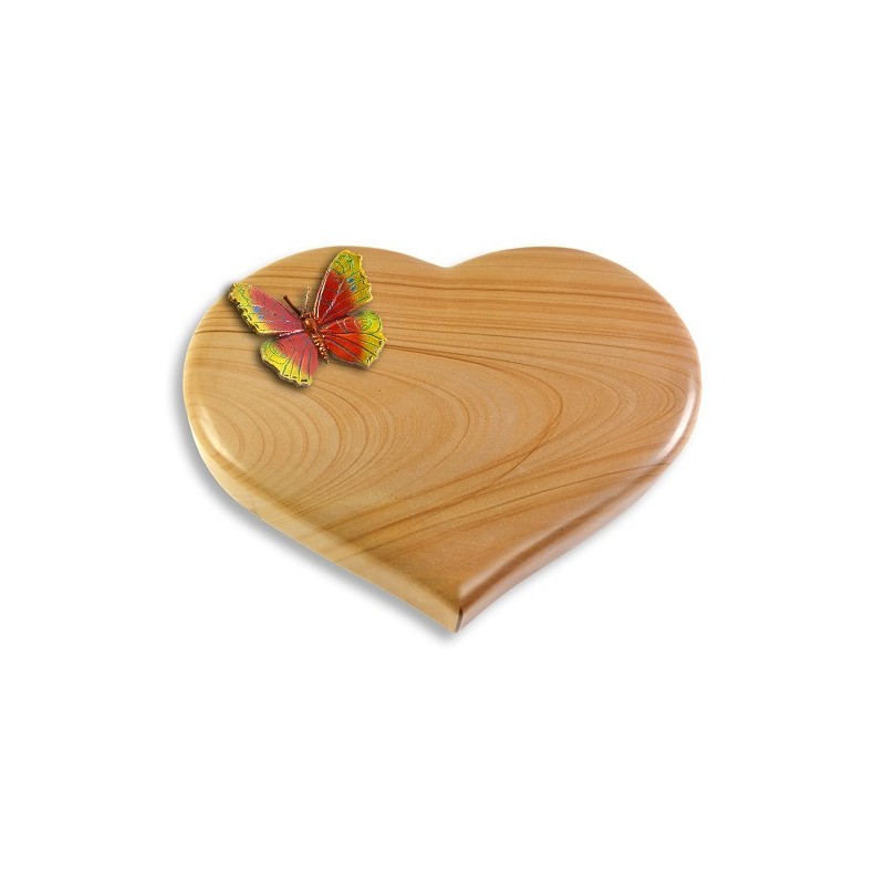 Grabstein Coeur/Woodland Papillon 2 (Color)