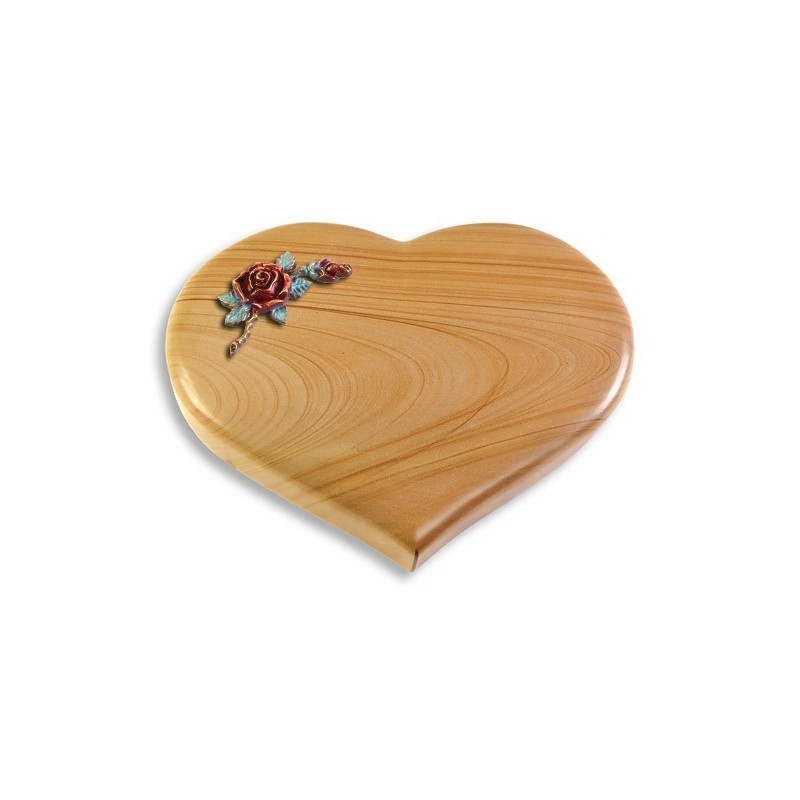 Grabstein Coeur/Woodland Rose 1 (Color)