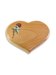 Grabstein Coeur/Woodland Rose 2 (Color)