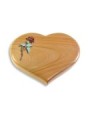 Grabstein Coeur/Woodland Rose 2 (Color)
