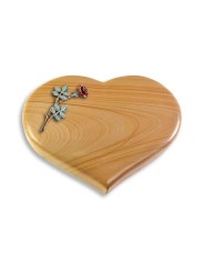 Grabstein Coeur/Woodland Rose 4 (Color)