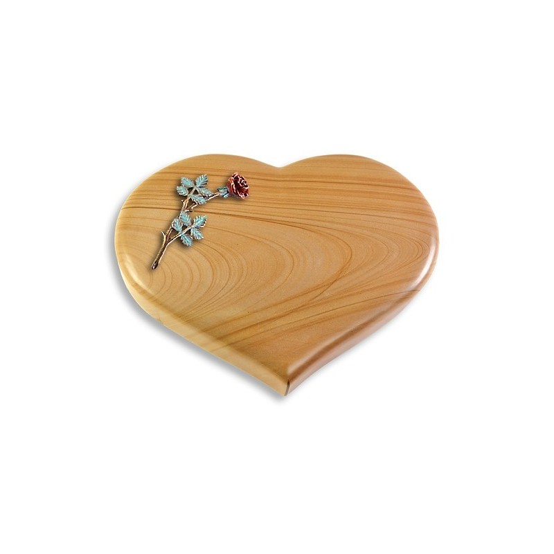 Grabstein Coeur/Woodland Rose 4 (Color)