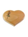 Grabstein Coeur/Woodland Rose 6 (Color)