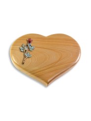 Grabstein Coeur/Woodland Rose 7 (Color)