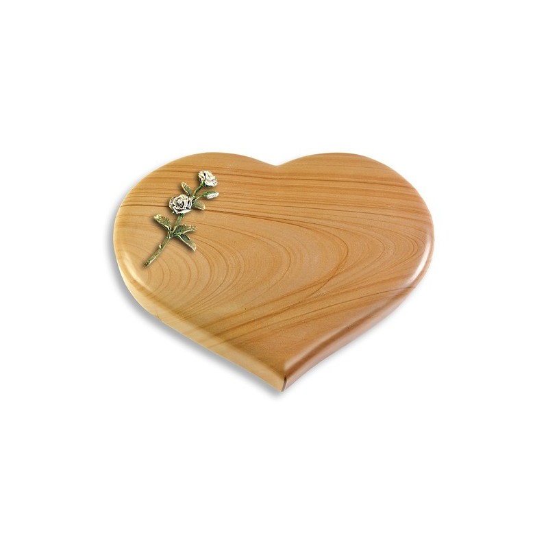 Grabstein Coeur/Woodland Rose 8 (Color)