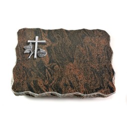 Grabplatte Barap Pure Kreuz 1 (Alu)