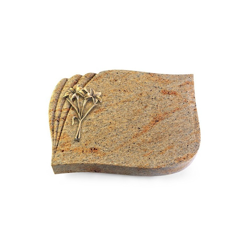 Grabstein Eterna/New-Kashmir Lilie (Bronze)