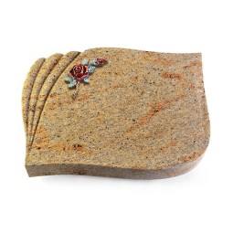 Grabstein Eterna/New-Kashmir Rose 1 (Color)