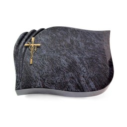 Grabstein Eterna/Orion Kreuz/Ähren (Bronze)