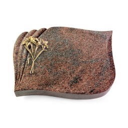 Grabstein Eterna/Paradiso Lilie (Bronze)