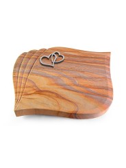 Grabstein Eterna/Rainbow Herzen (Alu)