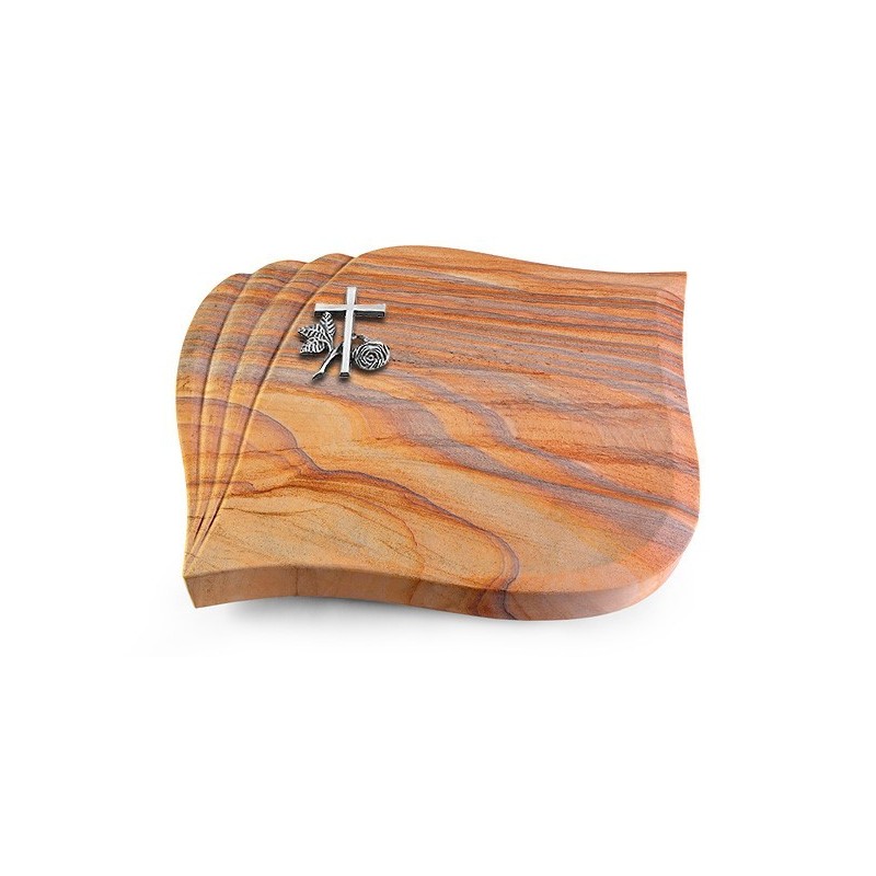 Grabstein Eterna/Rainbow Kreuz 1 (Alu)